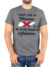 Began In Alabama - Live In Tennessee Classic T-Shirt custom-t-shirts-classic-lifestyle-front-221