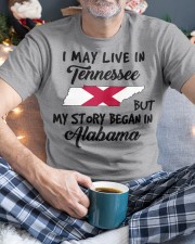 Began In Alabama - Live In Tennessee Classic T-Shirt custom-t-shirts-classic-lifestyle-front-342