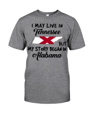 Began In Alabama - Live In Tennessee Classic T-Shirt front