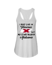 Began In Alabama - Live In Tennessee Ladies Flowy Tank tile