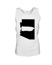 MAP PUERTO RICO IN ARIZONA Unisex Tank tile