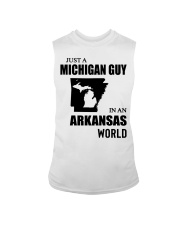 MICHIGAN GUY IN ARKANSAS Sleeveless Tee tile