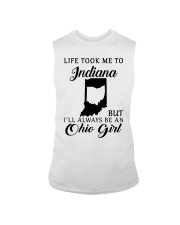 OHIO GIRL LIFE TOOK ME TO INDIANA Sleeveless Tee tile