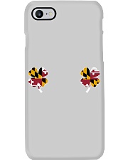 Maryland Flag - Four Leaf Clover Phone Case tile