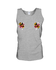 Maryland Flag - Four Leaf Clover Unisex Tank tile