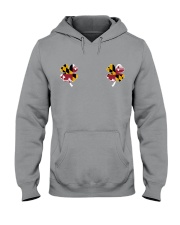 Maryland Flag - Four Leaf Clover Hooded Sweatshirt tile