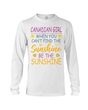 Canadian Girl- Be The Sunshine Long Sleeve Tee tile