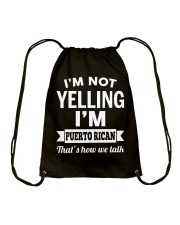 I'M PUERTO RICAN Drawstring Bag tile