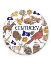Kentucky Symbol Circle ornament - single (porcelain) front
