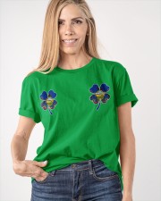 Pennsylvania Flag - Four Leaf Clover Classic T-Shirt apparel-classic-tshirt-lifestyle-front-100