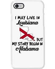 Began In Alabama - Live In Louisiana Phone Case tile