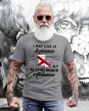 Began In Alabama - Live In Louisiana Classic T-Shirt apparel-classic-tshirt-lifestyle-front-268