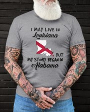 Began In Alabama - Live In Louisiana Classic T-Shirt apparel-premium-fit-men-tee-lifestyle-front-84
