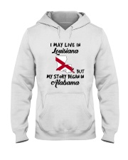 Began In Alabama - Live In Louisiana Hooded Sweatshirt tile
