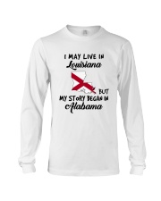 Began In Alabama - Live In Louisiana Long Sleeve Tee tile