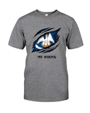 Flag Louisiana My Roots Classic T-Shirt front