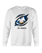 Flag Louisiana My Roots Crewneck Sweatshirt tile