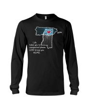 PUERTO RICO MISSISSIPPI LOVE BRINGS YOU HOME Long Sleeve Tee tile