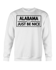 Alabama Just Be Nice Crewneck Sweatshirt tile