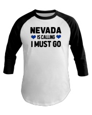 Nevada Is Calling Baseball Tee tile