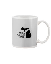 Michigan i still call it home Mug tile