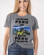 I Am Missing Peru Classic T-Shirt apparel-classic-tshirt-lifestyle-front-101