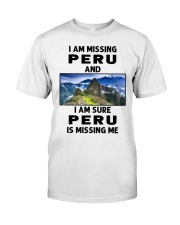 I Am Missing Peru Classic T-Shirt tile