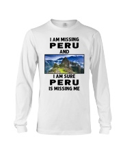 I Am Missing Peru Long Sleeve Tee tile