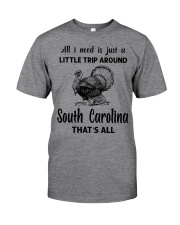 A Little Trip Around South Carolina Classic T-Shirt front