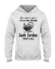 A Little Trip Around South Carolina Hooded Sweatshirt tile
