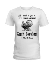 A Little Trip Around South Carolina Ladies T-Shirt tile