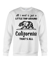 A Little Trip Around California Crewneck Sweatshirt tile