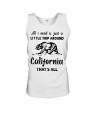 A Little Trip Around California Unisex Tank tile