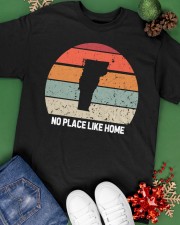 Vermont No Place Like Home Classic T-Shirt apparel-classic-tshirt-lifestyle-back-69