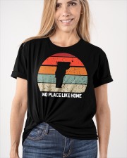Vermont No Place Like Home Classic T-Shirt apparel-classic-tshirt-lifestyle-front-101