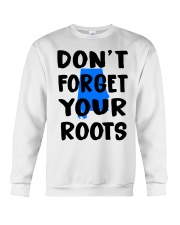 Alabama Map Don't Forget Your Roots Crewneck Sweatshirt tile