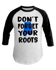 Alabama Map Don't Forget Your Roots Baseball Tee tile