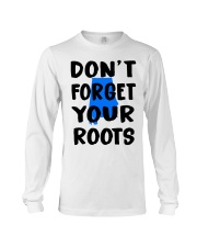Alabama Map Don't Forget Your Roots Long Sleeve Tee tile