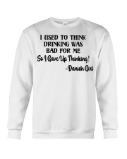 Danish Girl Gave Up Thinking Crewneck Sweatshirt tile