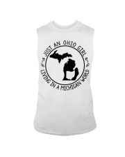 OHIO GIRL LIVING IN MICHIGAN Sleeveless Tee tile