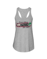 I love you to California Ladies Flowy Tank tile