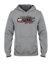 I love you to California Hooded Sweatshirt tile