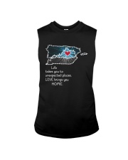 PUERTO RICO KENTUCKY LOVE BRINGS YOU HOME Sleeveless Tee tile
