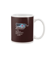 PUERTO RICO KENTUCKY LOVE BRINGS YOU HOME Mug tile