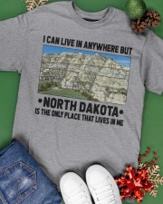 North Dakota Only Place Lives In Me Classic T-Shirt apparel-classic-tshirt-lifestyle-back-69