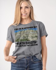 North Dakota Only Place Lives In Me Classic T-Shirt apparel-classic-tshirt-lifestyle-front-100