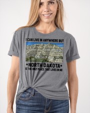 North Dakota Only Place Lives In Me Classic T-Shirt apparel-classic-tshirt-lifestyle-front-101