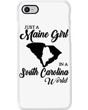 MAINE GIRL IN SOUTH CAROLINA Phone Case tile