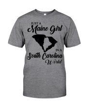 MAINE GIRL IN SOUTH CAROLINA Classic T-Shirt tile