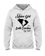 MAINE GIRL IN SOUTH CAROLINA Hooded Sweatshirt tile